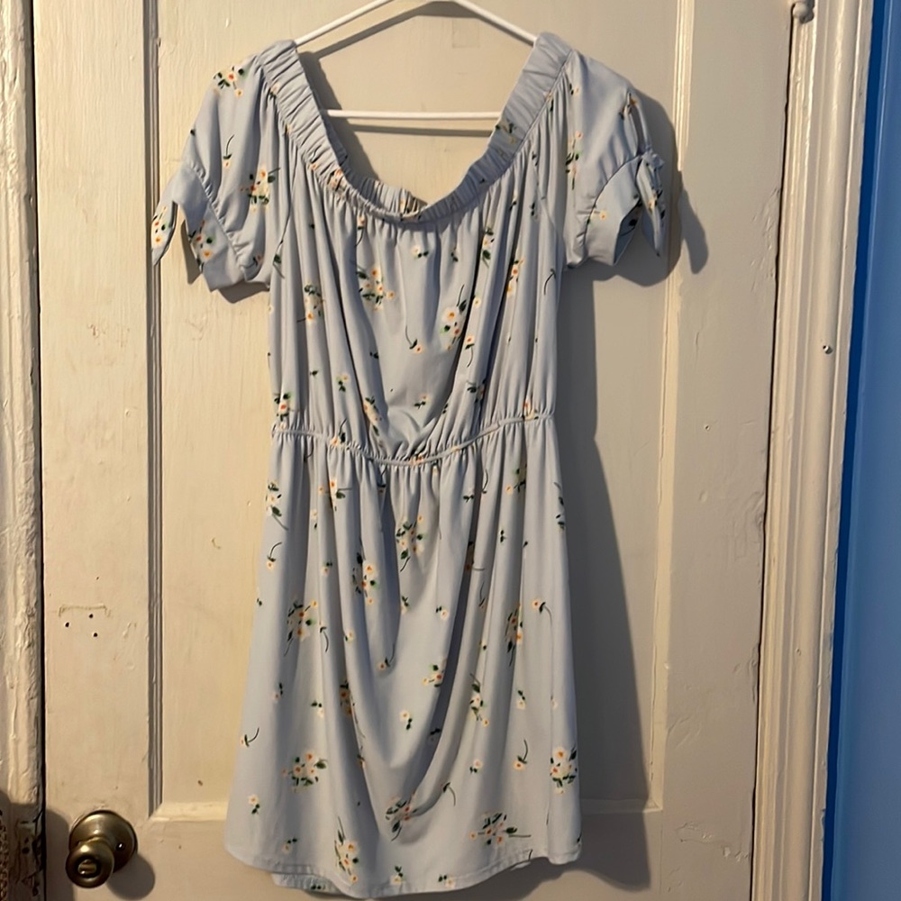 Light blue dress